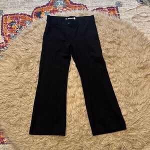 Betabrand black pants size large petite